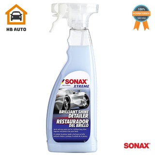 Chai xịt Làm Bóng Nhanh Rực Rỡ Màu Sơn Sonax Xtreme Brilliant Shine Detailer 287400 750ml
