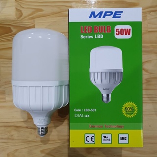 Bóng đèn led mpe 20w 30w 40w 50w lbd-50t - ánh sáng trắng