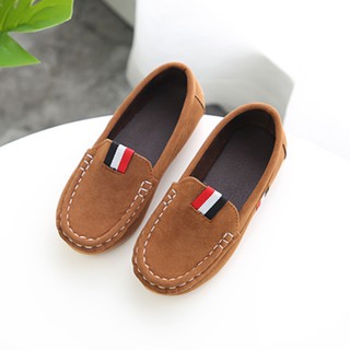 Giày Lười Moca Da Lộn Cho Bé Trai ( D02 )
