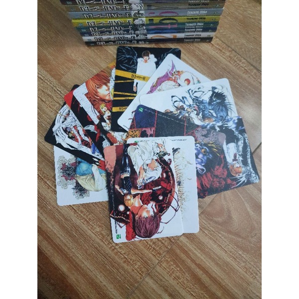 Death note Full 13q bản ĐB + Full 12 PC nhựa + phong bì T13
