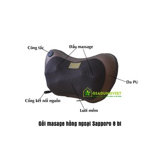 GỐI MASSAGE JAPAN 8 BI