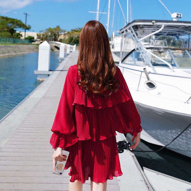 PASS DO MUA KO HƠP Váy tiểu thư xinh