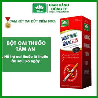 Cai thuốc lá thuốc lào vương khang tâm an plus