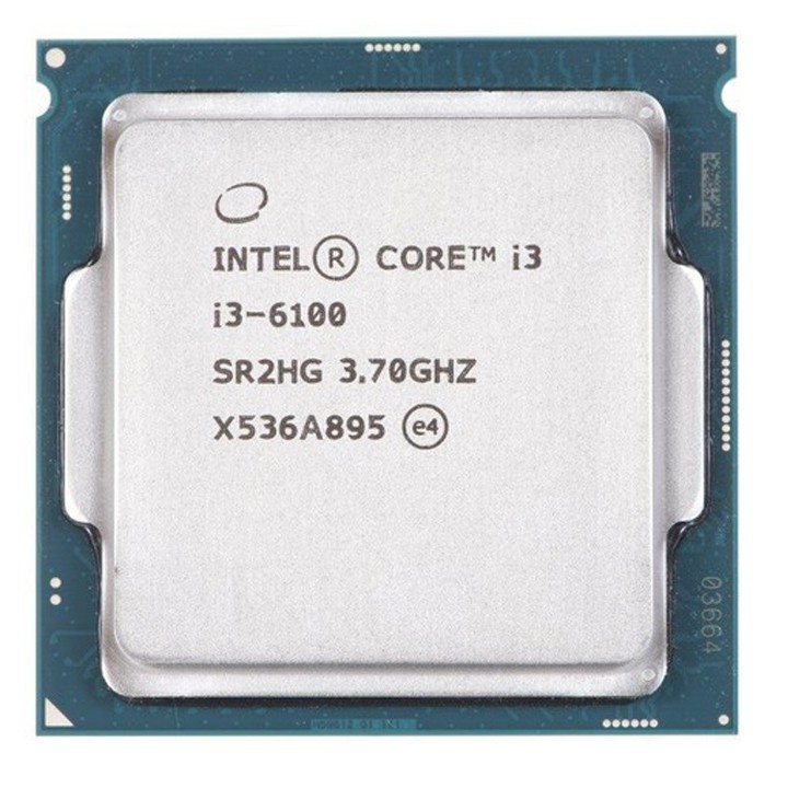 Cpu Intel Core I3 6100 Sk 1151
