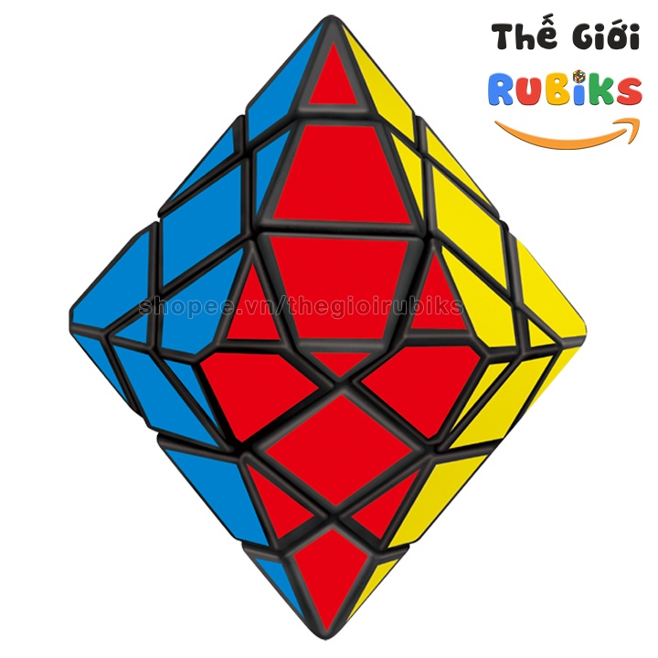 Rubik Biến Thể Pha Lê Lục Giác DianSheng 6-Corner Hexagonal Dipyramid Rubic 12 Mặt Đồ Chơi Trí Tuệ