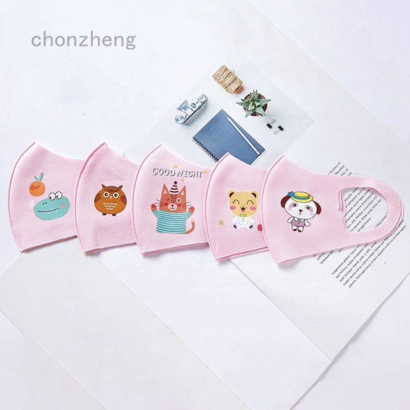 Khẩu Trang Cotton Thoáng Khí Chống Bụi Và Sương Mù Họa Tiết Hoạt Hình 3D Cho Bé | BigBuy360 - bigbuy360.vn