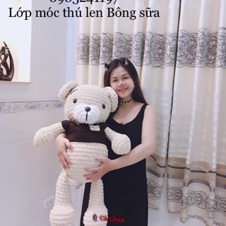 Len To đan móc chăn, thảm, thú bông