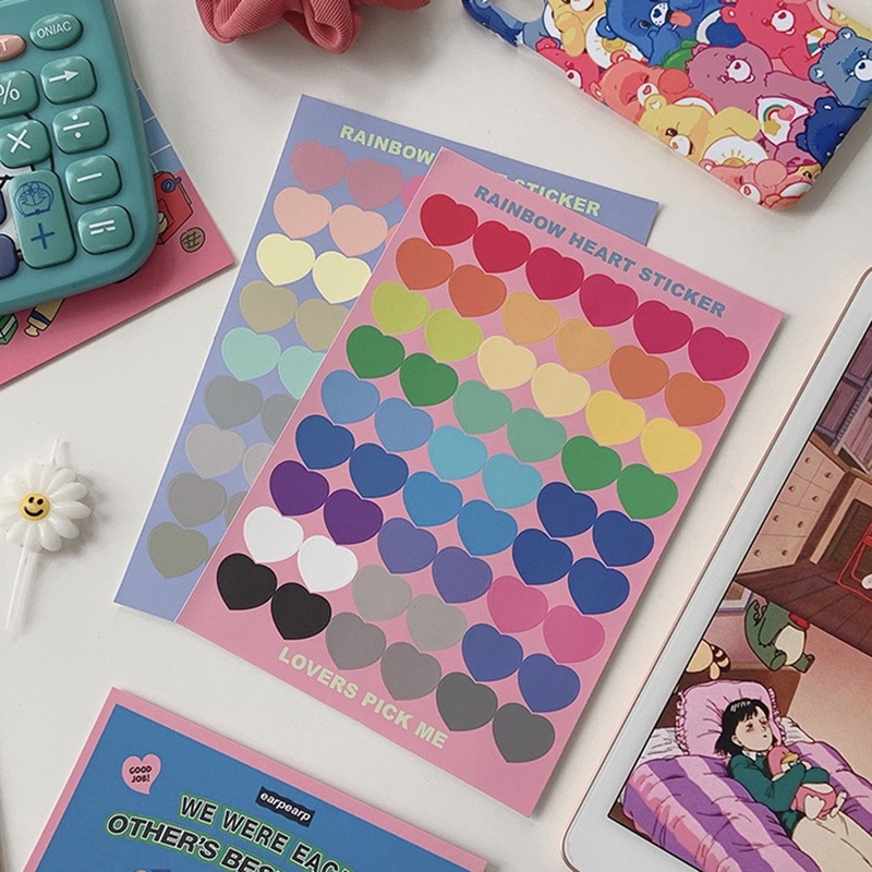 Sticker Dán Trang Trí Nhiều Màu Sắc Bắt Mắt Sành Điệu