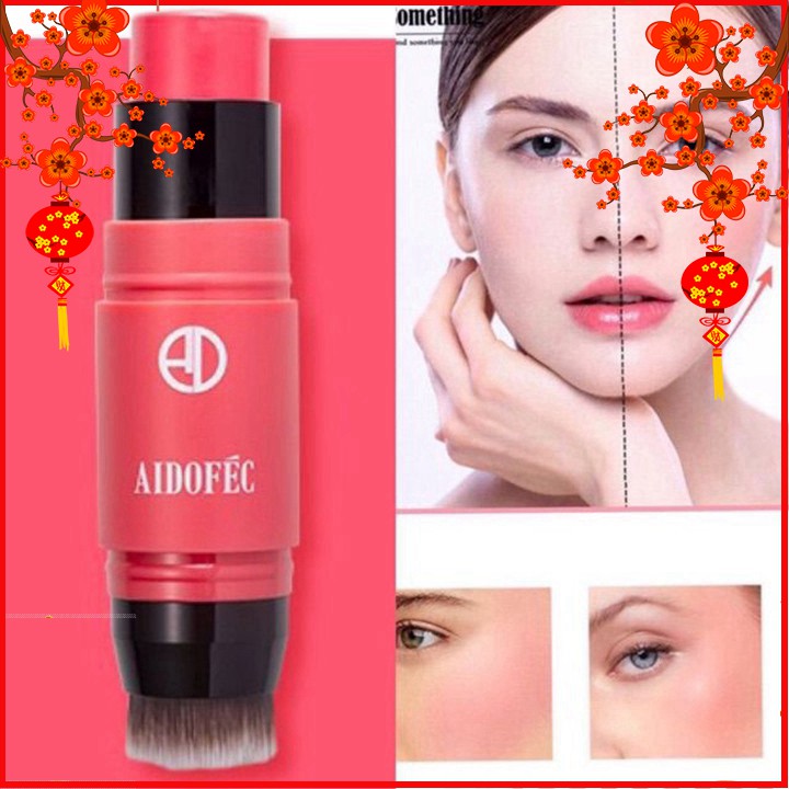 [Mã SRJULY1619 giảm 15K đơn 50K] [ SIÊU SALE ] PHẤN MÁ DẠNG THỎI AIDOFEC 3IN1 - BỀN MÀU TỰ NHIÊN NHƯ KHÔNG MAKE UP