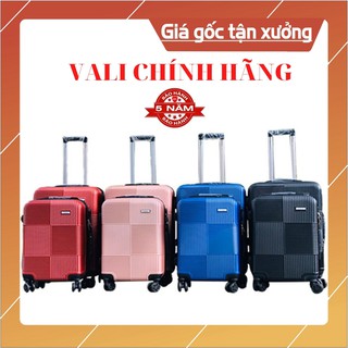 Vali Du Lịch - XƯỞNG VALI - Mã 802 Vali kéo nhựa bảo hành 5 năm chống va đập, chống trầy xước
