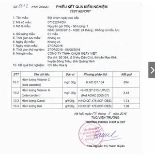 Bột chùm ngây sấy lạnh