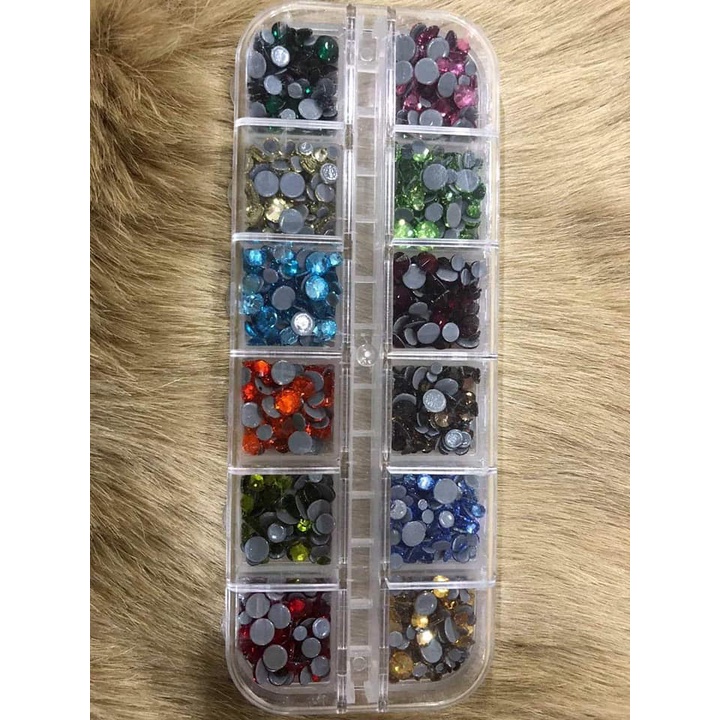 set đá 12 ô nhiều màu-đá mix màu ( miễn ship )