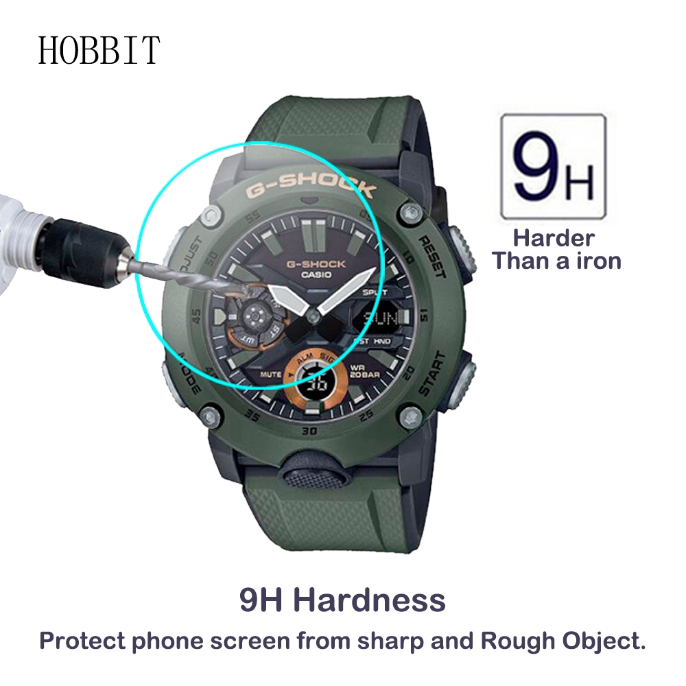 YIFILM Set 2 Kính Cường Lực Chống Cháy Nổ Cho Casio G-Shock Ga-2000 1a2pr 1a9pr 2apr 3apr 5apr