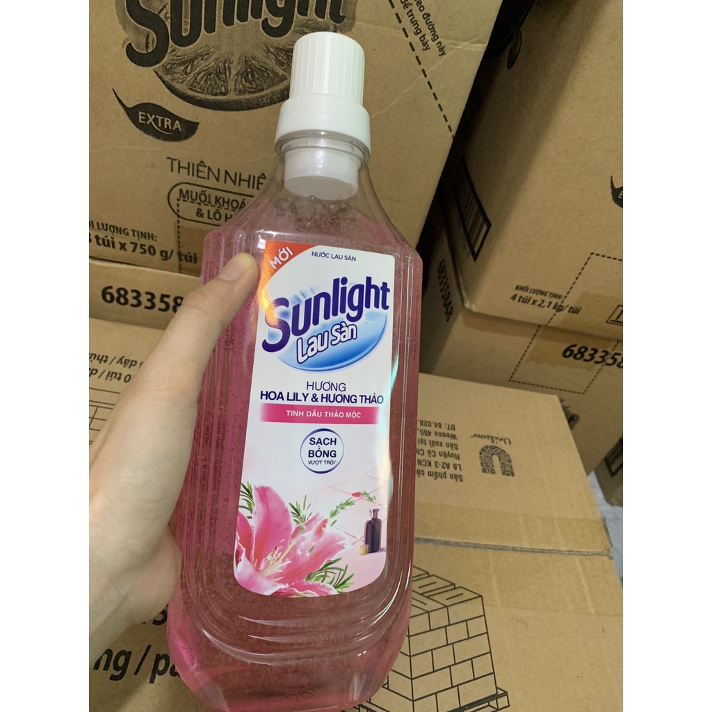 Nước Lau Sàn Sunlight 1Kg - thảo dược thiên nhiên- Sạch nhanh nhà cửa