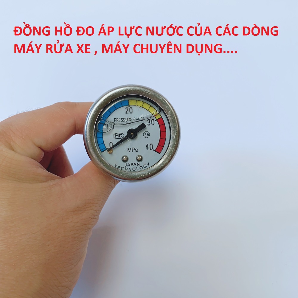 [Mua 1 tặng voucher ] Đồng Hồ Đo Áp Lực Nước Máy Rửa Xe Gia Đình , Các Loại Máy Chuyên Dụng