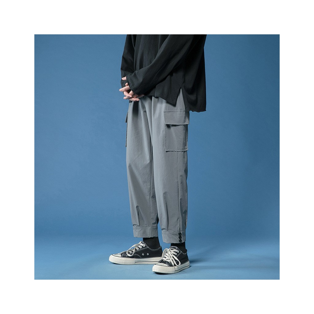 Quần Jogger Nam túi hộp Phong Cách Thể Thao kiểu dáng UNISEX cực NGẦU