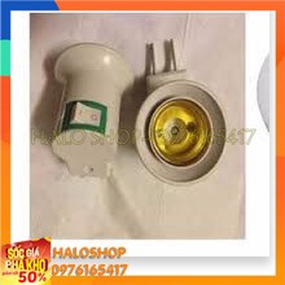 Đuôi đèn có công tắc - phích cắm