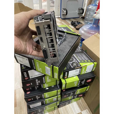 CARD MÀN HÌNH VGA MSI GTX1650 4G XS VENTUS NEW BOX - 2ND CBH chính hãng 2/2022 No box