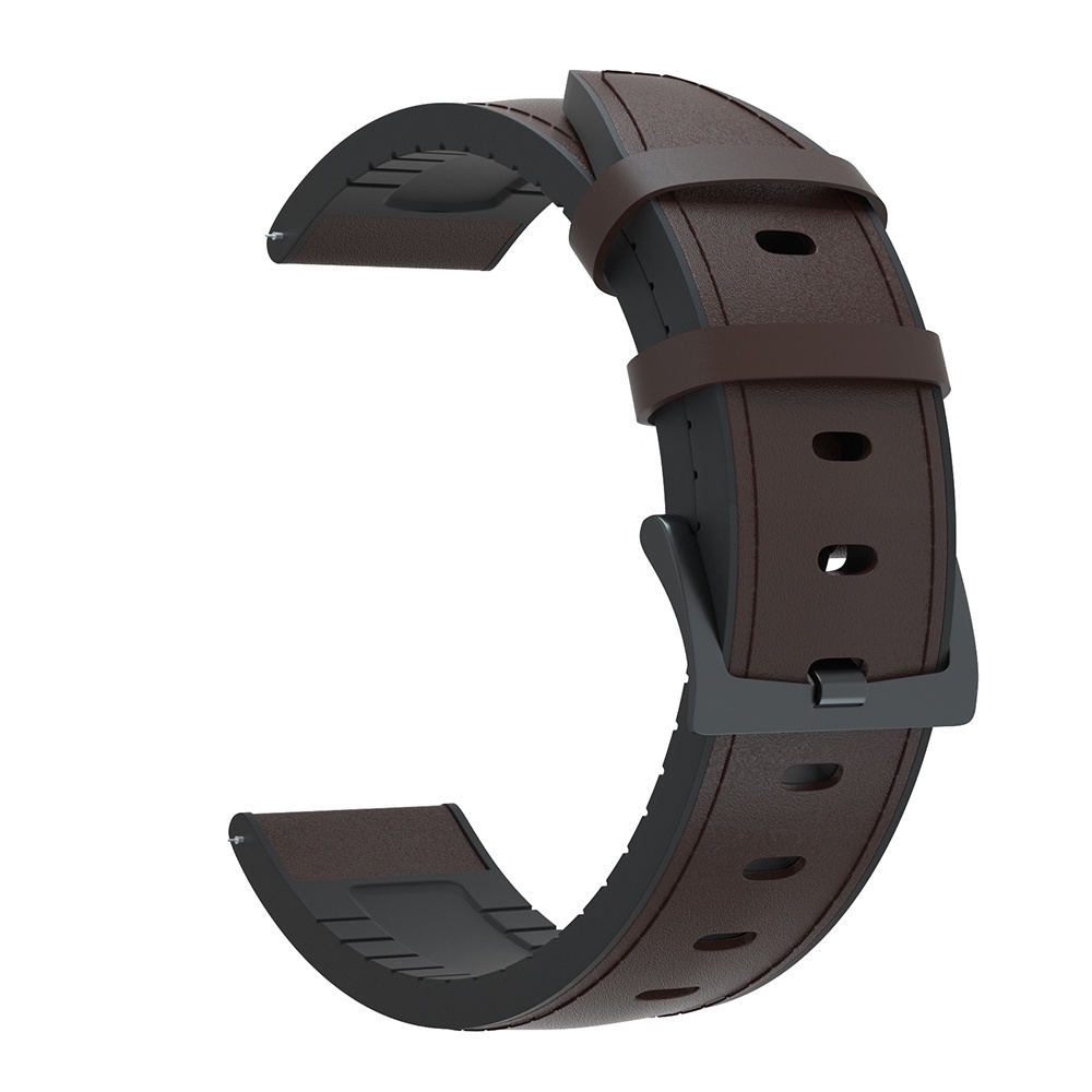 Dây Đeo Bằng Silicone + Da 22mm Cho Đồng Hồ Thông Minh HUAWEI Watch GT 2 GT3 Pro 46mm HUAWEI Watch GT 3 Pro 46mm/GT Runner 46mm