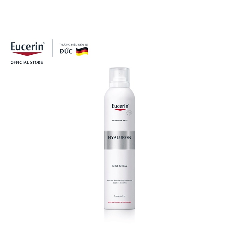 Xịt dưỡng ẩm & giảm nếp nhăn Eucerin Hyaluron Mist Spray 250ml