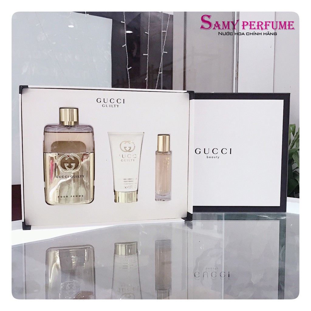 Set nước hoa 3 món Gucci Guilty Pour Femme EDP | BigBuy360 - bigbuy360.vn