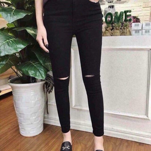 QUẦN JEAN RÁCH GỐI VNXK CẠP CAO CỰC CHẤT 😗