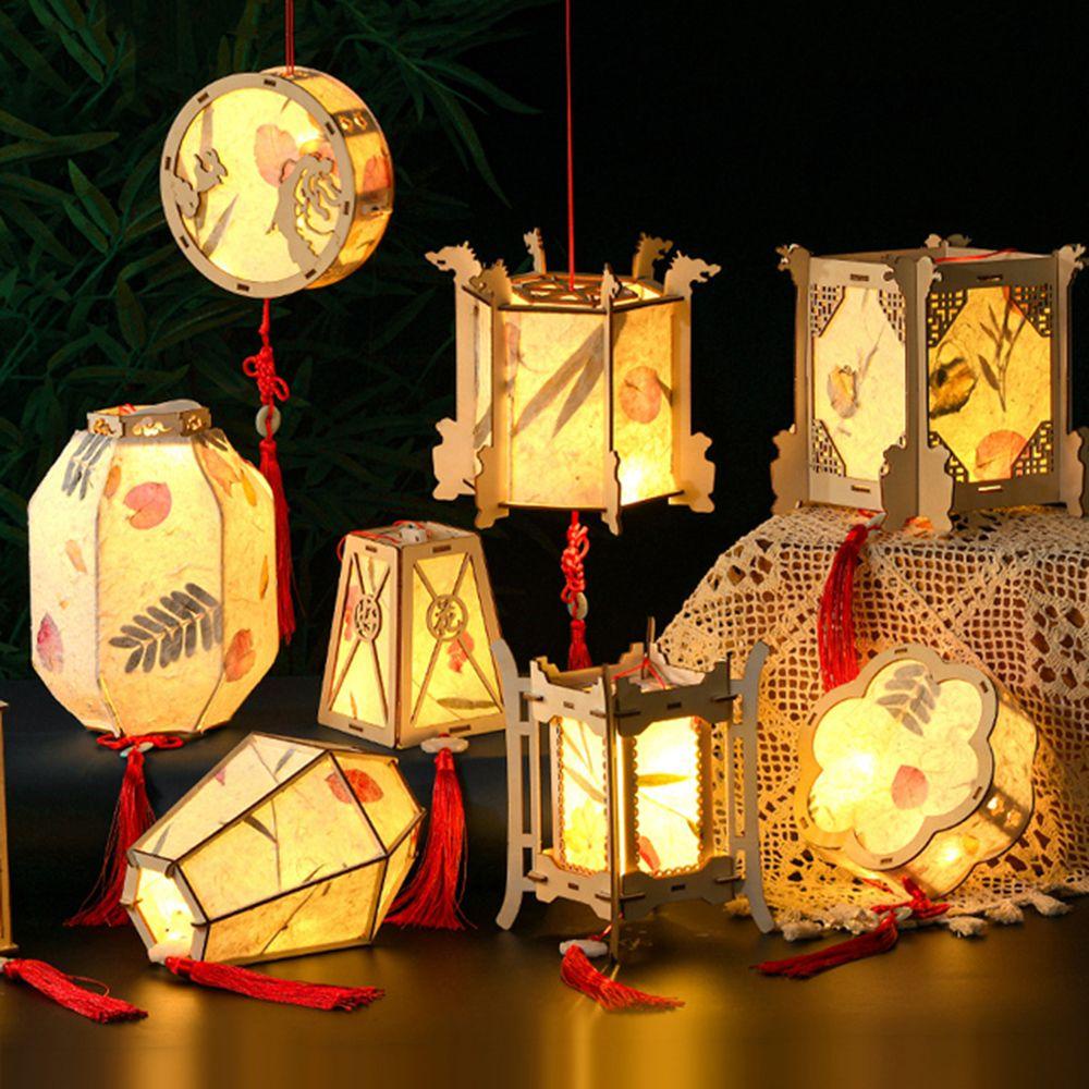 Lồng Đèn Giấy Họa Tiết Hoa Anh Đào Phong Cách Trung Quốc Độc Đáo Trang Trí Nhà Cửa DIY