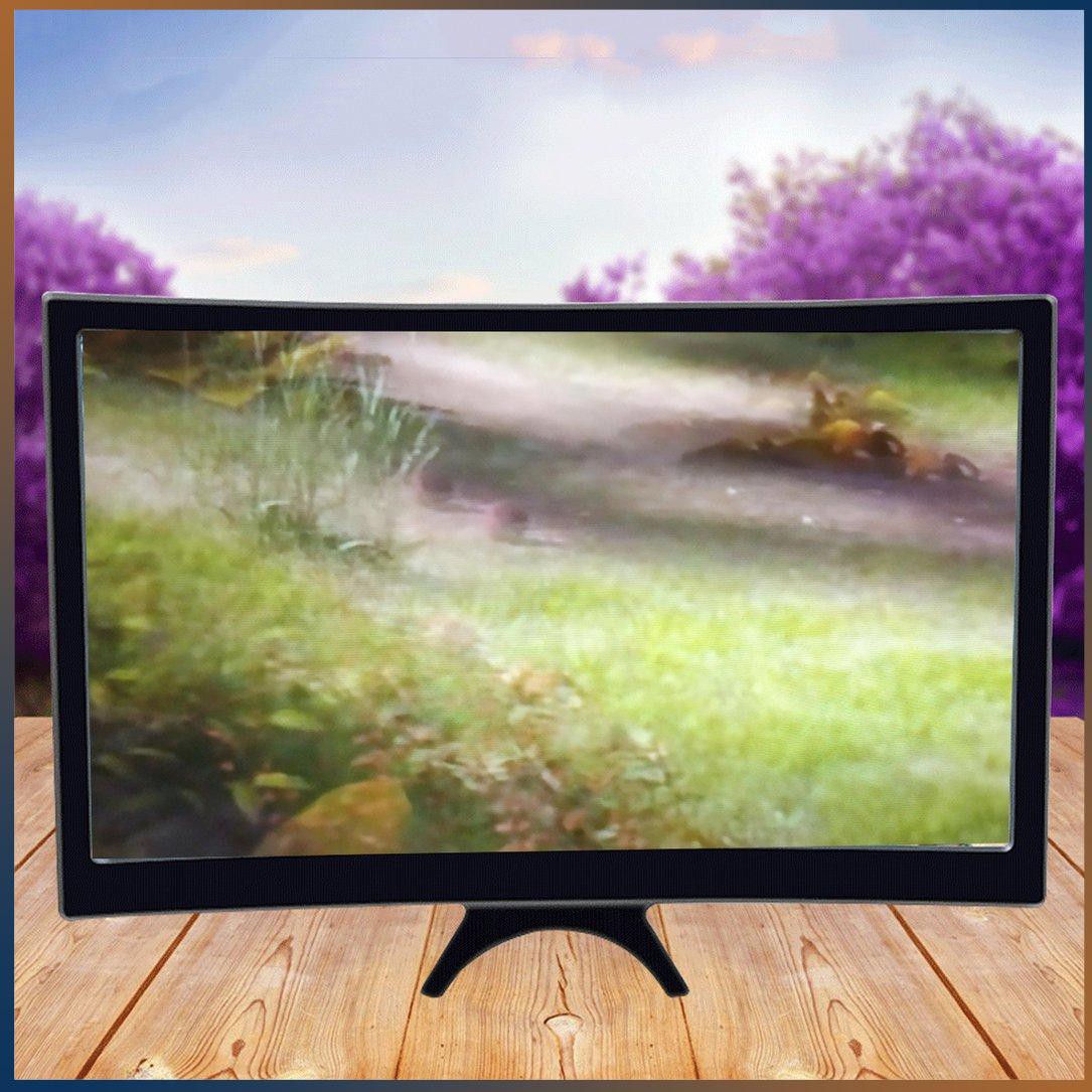 1 Bộ Khuếch Đại Màn Hình Cong L6 30.48 cm Phóng To Chống Bức Xạ Ánh Sáng Xanh Ống Kính 1 Mảnh Hd Cho Điện Thoại 4.9