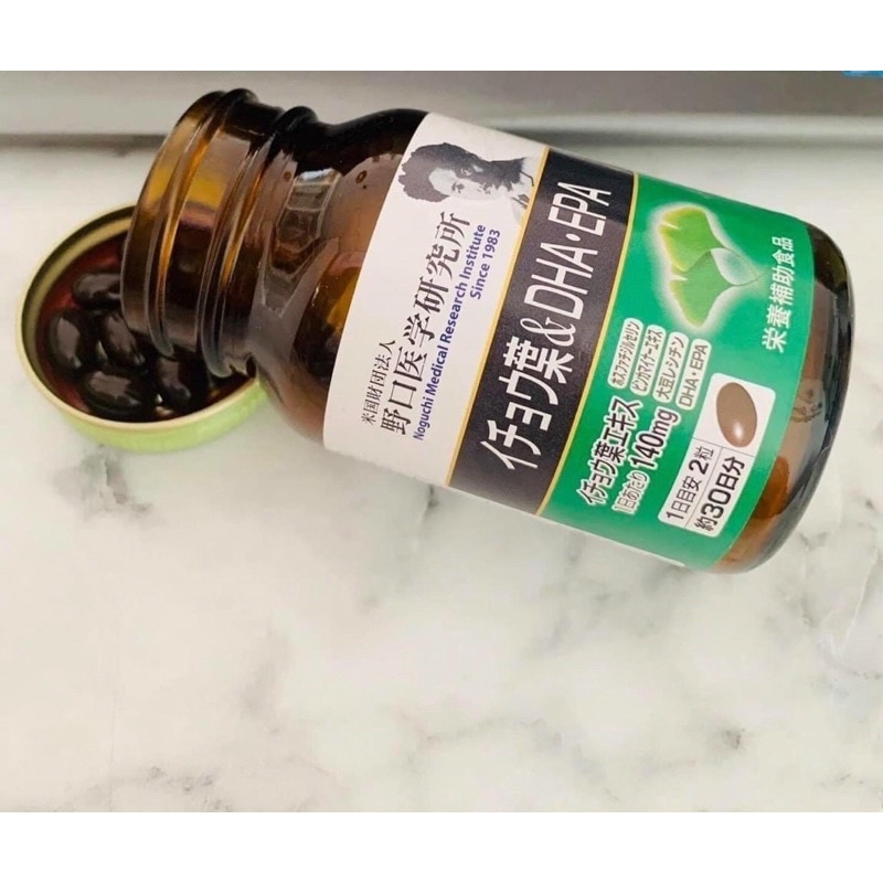 Viên uống bổ não tiền đình DHA Epa Noguchi Nhật Bản - Hộp 60 viên