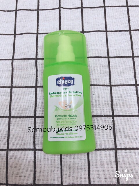 Xịt Chống Muỗi Chicco Extra 100ml Chính Hãng Nhập Khẩu Ý