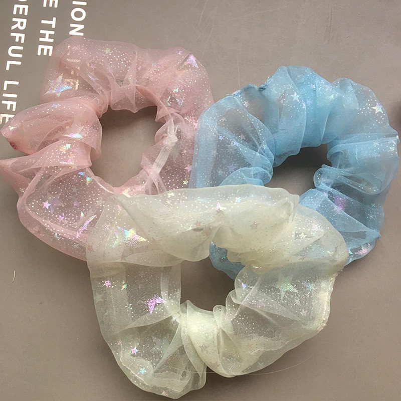 [Mã FASHIONCB231 hoàn tối đa 30K xu đơn 99K] Dây buộc tóc hình ngôi sao xinh xắn cho nữ | BigBuy360 - bigbuy360.vn