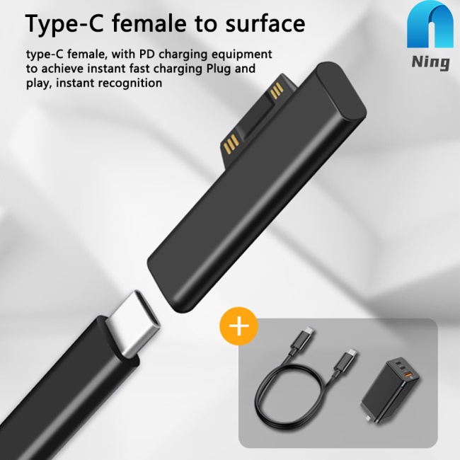 Đầu Chuyển Đổi Pd Sang Usb Type C 15v / 3a Chuyên Dụng Cho Microsoft