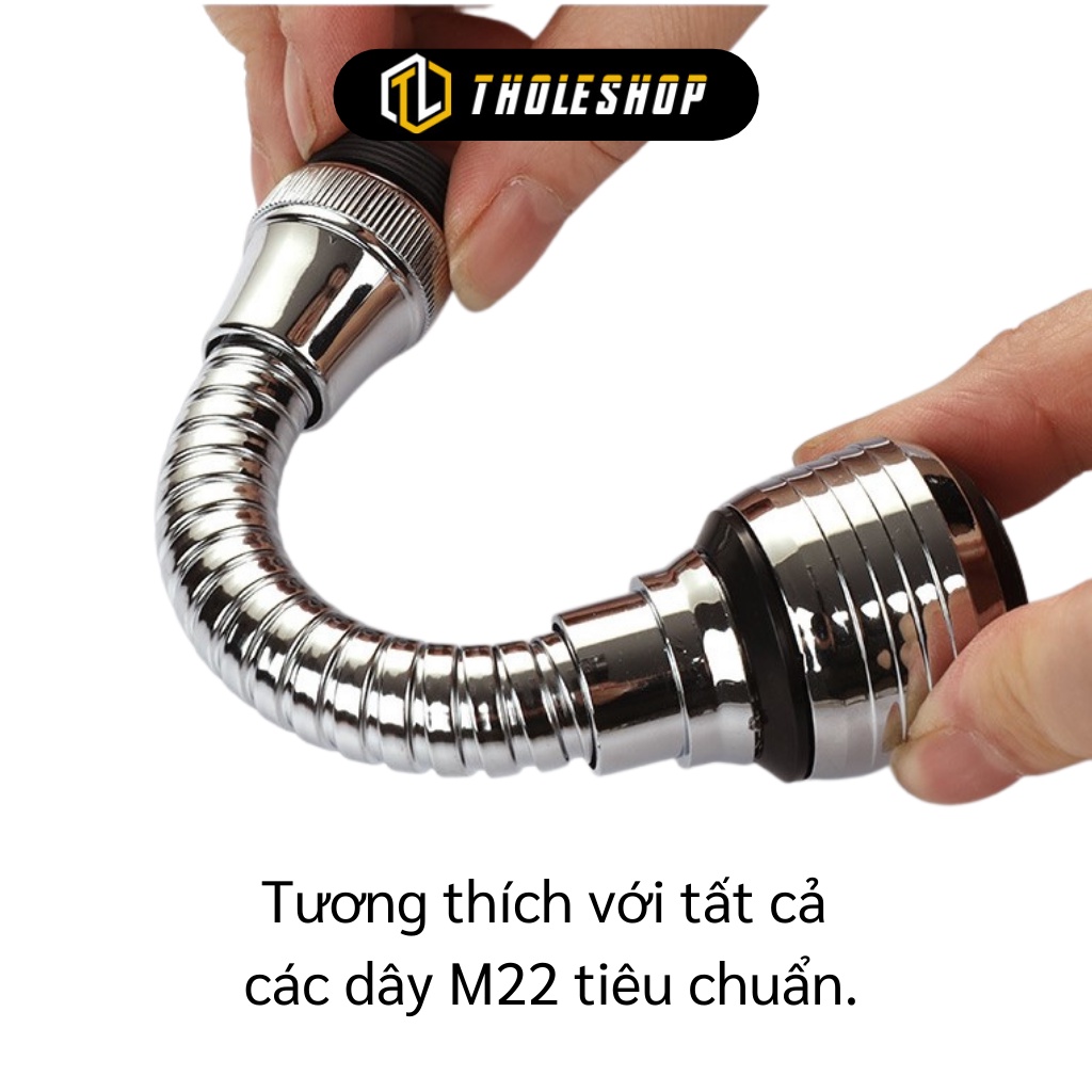 Đầu Vòi Nước - Đầu Lọc Tăng Áp, Tăng Áp Lực Nước Rửa Chén Bát, Xoay 360 Độ 4327