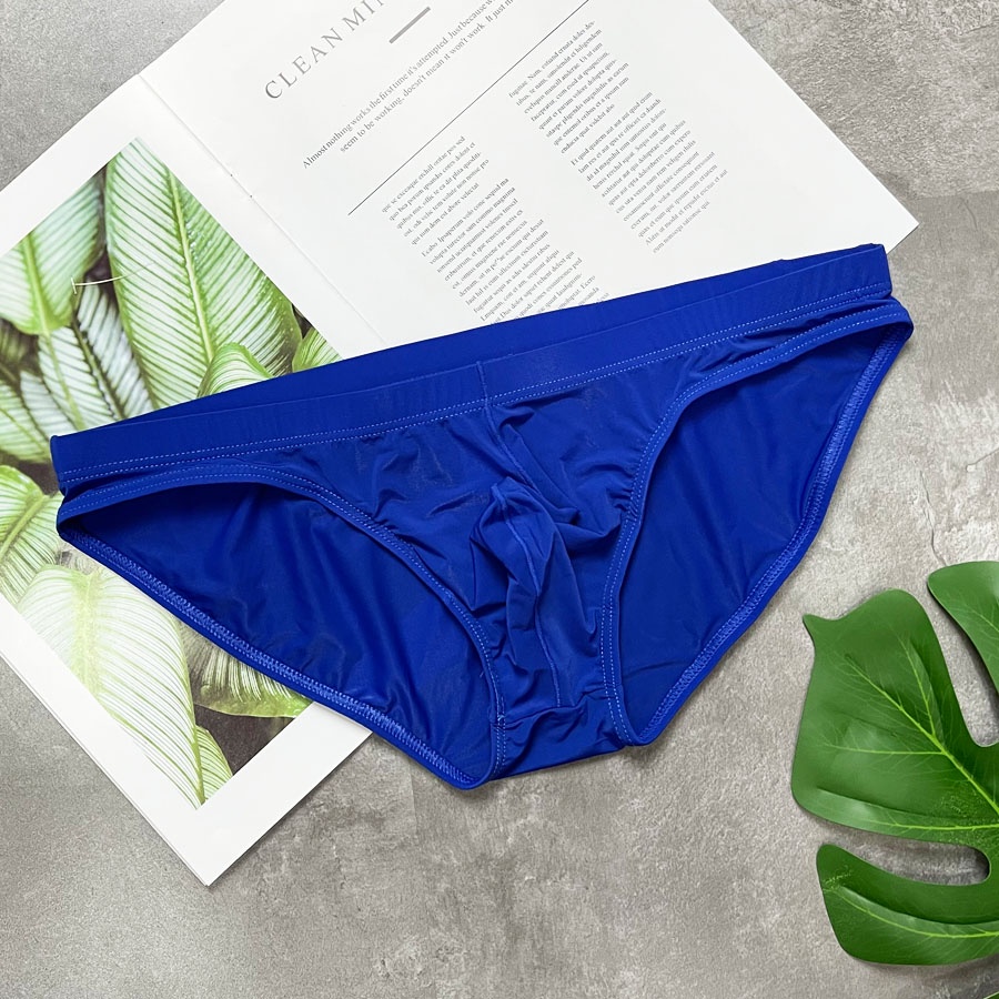 QUẦN LÓT NAM - Tam Giác Bikini Bản Nhỏ Gọn - Thun Lạnh Siêu Mát