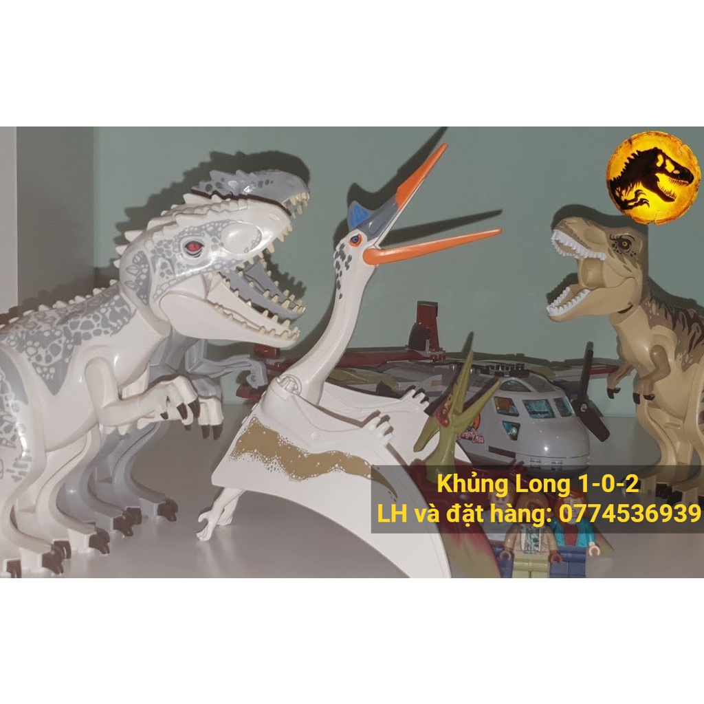 Đồ Chơi Khủng Long Bay 2022 Dài 21.6cm Sải Cánh 30cm Jurassic World Hãng Lele