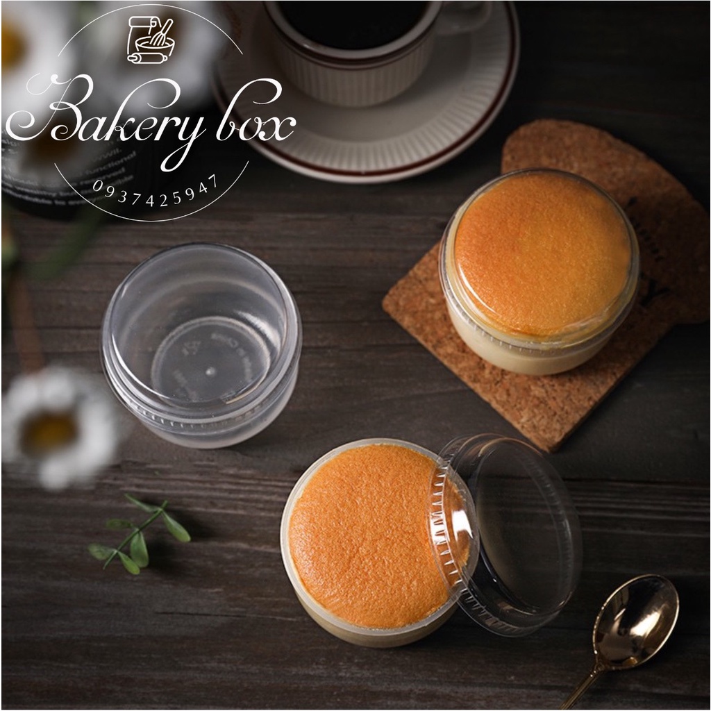 50 Hủ Pudding Tròn Nướng Chịu Nhiệt 140ml