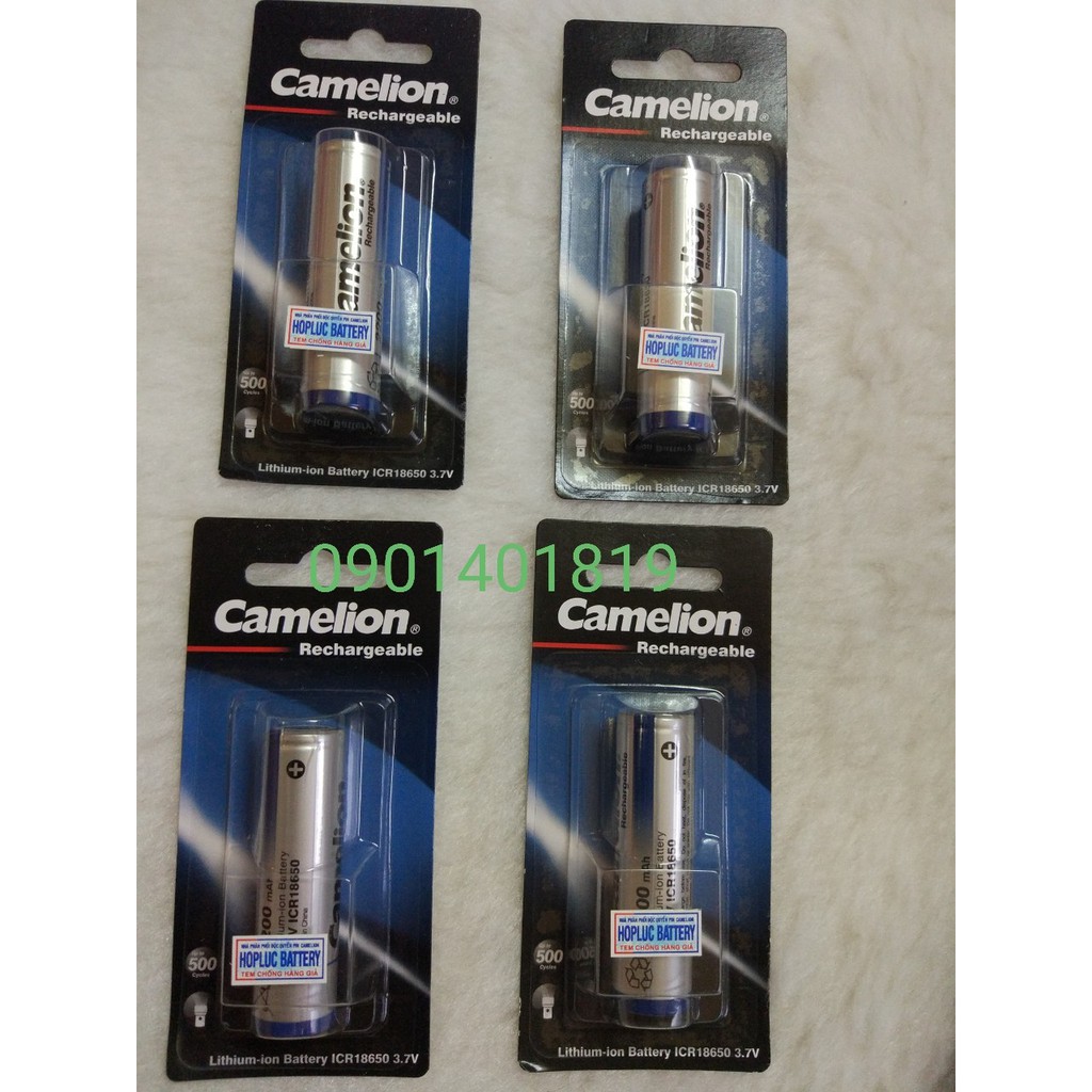 Pin Sạc Camelion 3.7V 16850 ( Hàng Chính Hãng Mới )