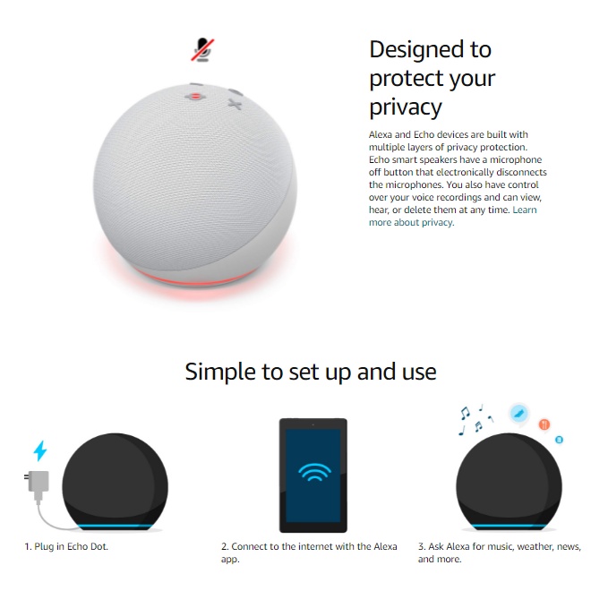 Amazon Echo Dot 5 loa thông minh