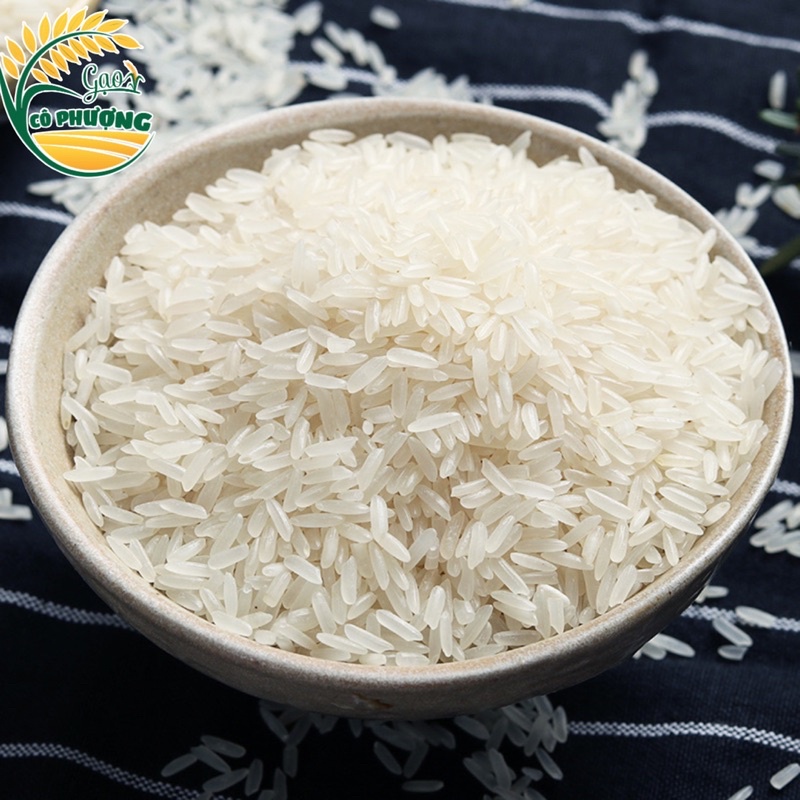 Gạo 225 túi 5kg đặc sản Thái Bình, gạo thơm ngon, dẻo vừa  - Gạo Cô Phượng