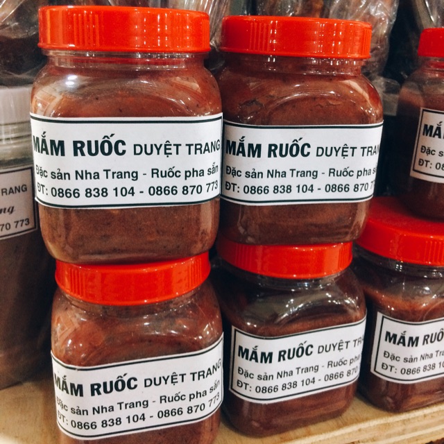 Mắm ruốc pha sẳn combo 5 hủ