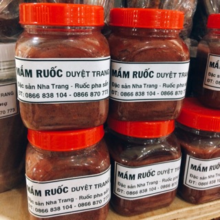Mắm ruốc pha sẳn combo 5 hủ
