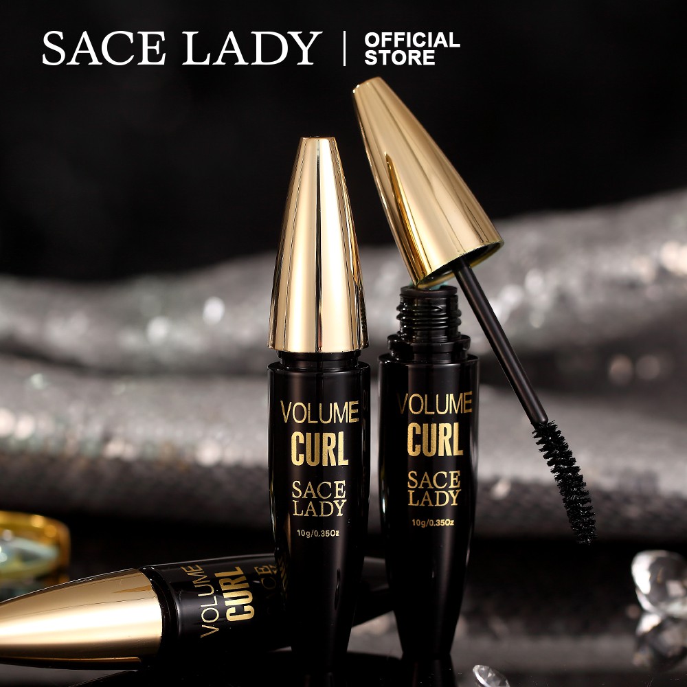 Mascara SACE LADY chải cong dài và dày lông mi chống thấm nước lâu trôi 10g/ 0.35oz