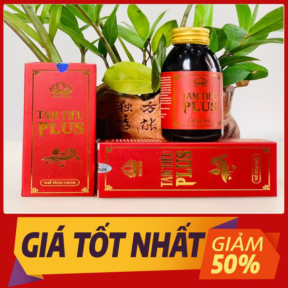 Nước súc miệng TAM TIÊU PLUS hết HÔI MIỆNG hơi thở THƠM MÁT đậm đặc hơn, hiệu quả cao lọ 140ml sale kịch sàn