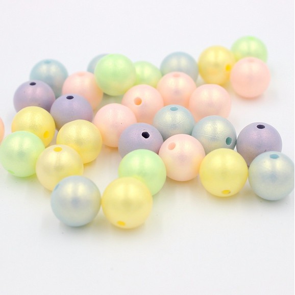 Chuỗi hạt ngọc trai nhân tạo 6,8,10,12,14mm dùng làm trang sức