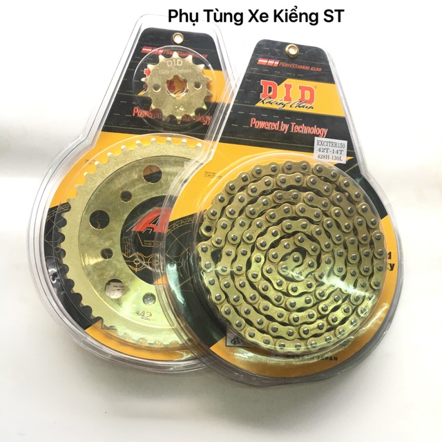 Sên Nhông Dĩa DID Exciter150