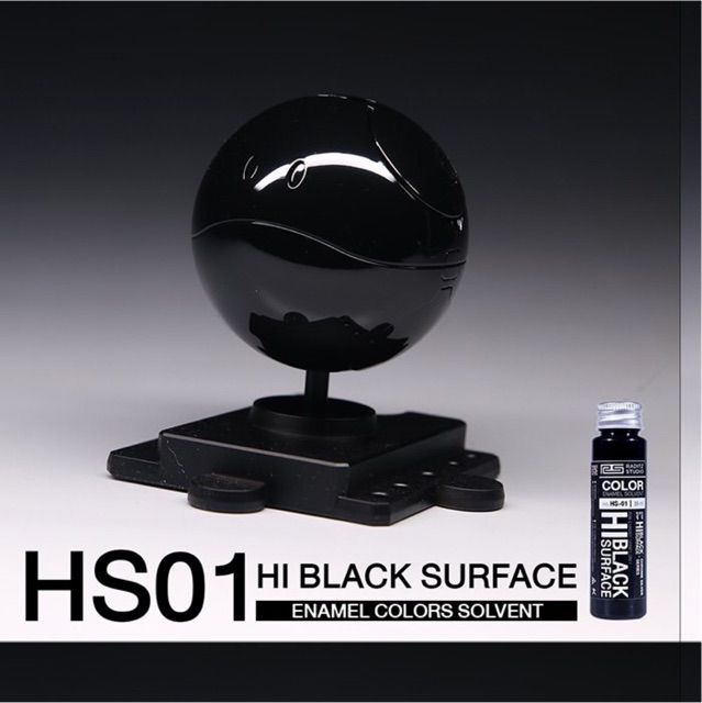 Sơn lót đen Raditz Hi-Black Surface để lên màu Chrome 35ml