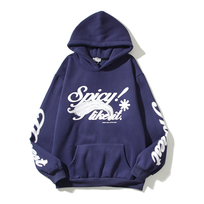 Áo hoodie Lông Cừu Màu Tím Xanh Dương Tím In Chữ Beauty tide Justin bieber Purpose tour around the tour