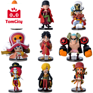 Combo bộ 9 mô hình one piece - team luffy