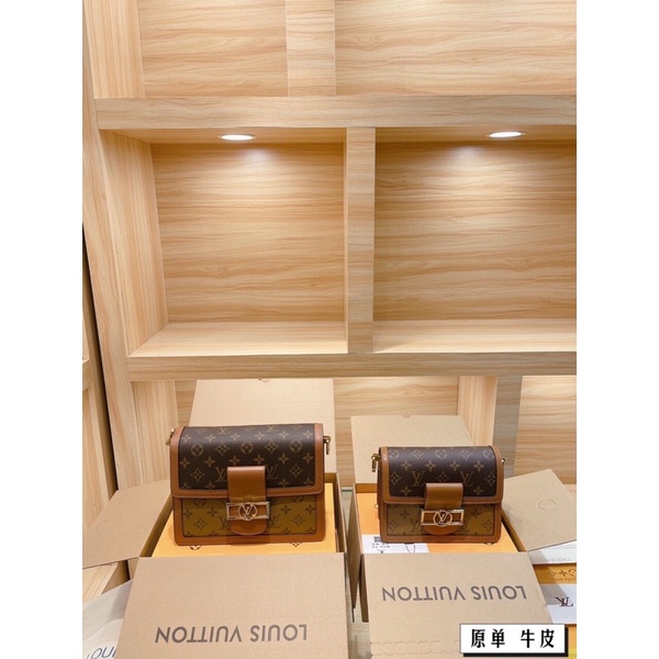 Túi dauphine da thật fullbox