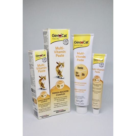 Gel multi vitamin gimcat cho mèo 200g, Gimcat Gel for cat, Gel dinh dưỡng gimcat cho mèo